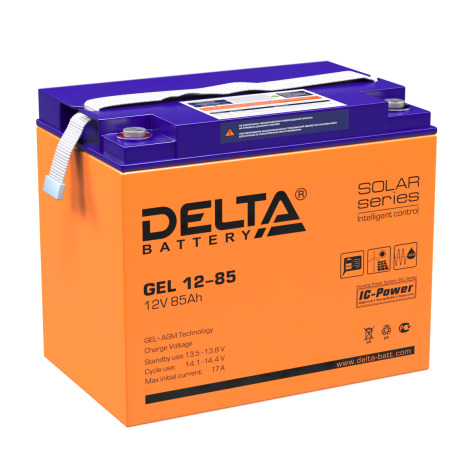 АКБ Delta GEL 12-85 (12V, 85Ah) фото 1