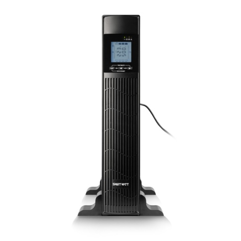 ИБП UPS DATA 1kVA линейно-интерактивный SIN, мощность 1000/800 ВА/Вт, стоечный/напольный, LCD дисплей, IEC C13 - 3 шт., Shuko CEE7/4 - 1 шт. фото 1