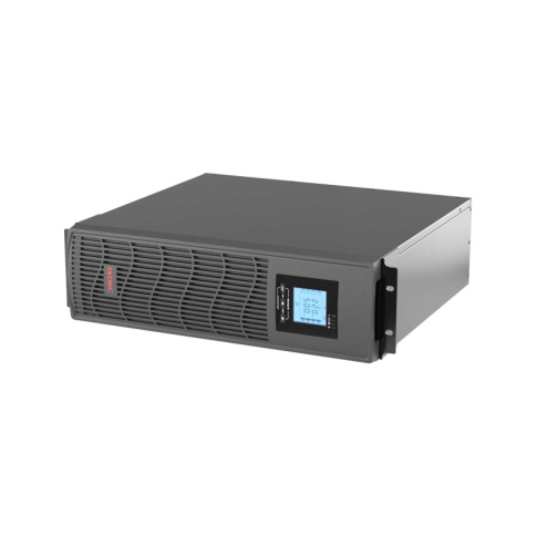 Линейно-интерактивный ИБП ДКС серии Info Rackmount Pro, 2000 ВА/1600 Вт,1/1, USB, RJ45, 6xIEC C13, Rack 3U, SNMP/AS400 slot, 3x9Aч фото 1