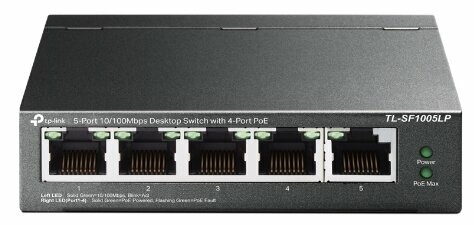 Коммутатор TP-Link TL-SF1005LP фото 1