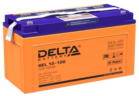 АКБ Delta GEL 12-120 (12V, 120Ah) фото 1