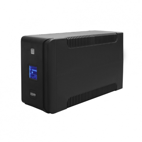 ИБП HIDEN EXPERT ULS2000C 2000ВА/1200Вт 4xSchuko+2хIEC C13 LCD, USB фото 1