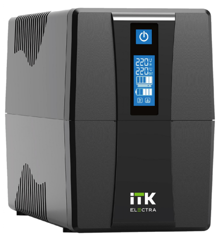 ITK ELECTRA ET ИБП 800ВА/480Вт с АКБ 1х9AH USB фото 1