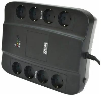 Источник бесперебойного питания Powercom Spider SPD-650E CUBE 390Вт 650ВА фото 1