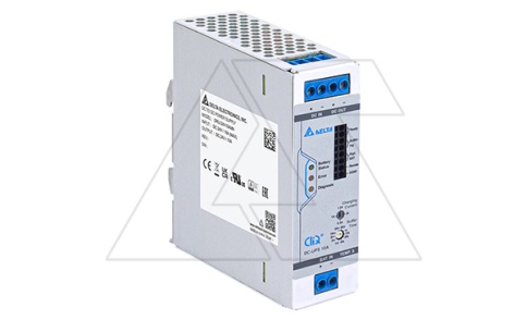 Модуль бесперебойного питания CliQ M DC-UPS, 18_30VDC / 24VDC, 240W, 10A, без батарей, винт.клеммы, ал.корпус фото 1