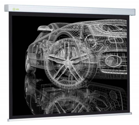 Экран Cactus 206x274см Wallscreen CS-PSW-206x274 4:3 настенно-потолочный рулонный белый фото 1