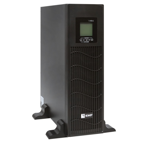 Источник Бесперебойного Питания Линейно-интерактивный E-Power PSW 600 3000 ВА / 2400 Вт , для монтажа в стойку, c АКБ 4 х 12В_9 Ач LCD, 6xC13,USB,RJ45 фото 1