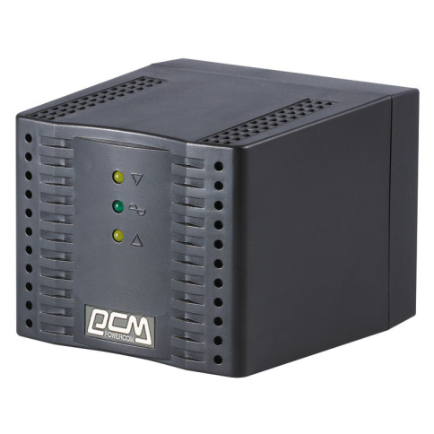 Стабилизатор напряжения/ Powercom TCA-1200 Black Tap-Change, 600W фото 1
