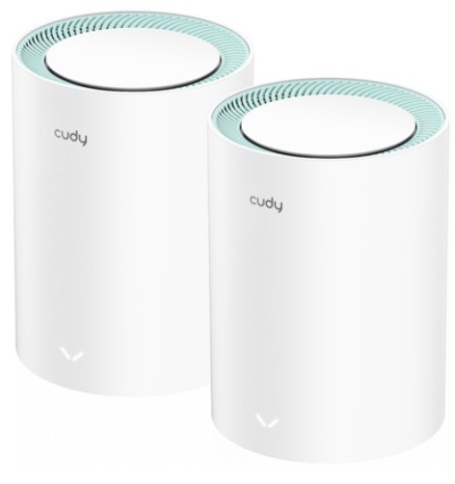 Wi-Fi Mesh-система/ AC1200 Wi-Fi Gigabit Mesh Solution 2-Pack, Chipset MT7621DA+MT7613B+MT7603, Dual-Band, 867Mbps at 5GHz + 300Mbps at 2.4GHz, 802.11ac/a/b/g/n, 2 Gigabit Ethernet Ports, 4 internal antennas,MU-MIMO,  DDNS,Zerotier/Wireguard/OpenVPN/IPSec фото 1