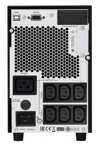 ИБП APC Easy UPS On-Line SRVS, 3 кВА, 230 В, без встроенных батарей фото 1
