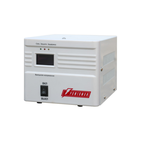 Стабилизатор POWERMAN AVS 1000A, ступенчатый регулятор, 1000ВА/550Вт фото 1