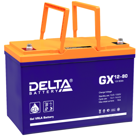 АКБ Delta GX 12-90 (12V, 90Ah) фото 1