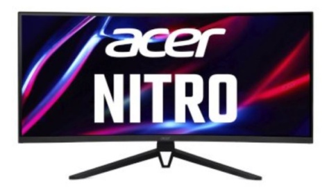Монитор/ ACER ED343CURJ0bmiippx 34'', Curved 1000R Black, 21:9, VA, 3440x1440, 1 / 4ms, 300cd, 120Hz, 2xHDMI(2.0) + 2xDP(1.2)  + SPK + Audio out, Speakers 3Wx2, sync: FreeSync Premium, hdr: HDR 10, фото 1