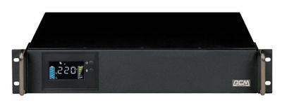 Источник бесперебойного питания Powercom King Pro RM KIN-3000AP LCD 2400Вт 3000ВА черный фото 1