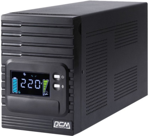 Источник бесперебойного питания Powercom Smart King Pro+ SPT-3000 LCD 2400Вт 3000ВА черный/ UPS Powercom Smart King Pro+ SPT-3000 LCD 2400W 3000Va black фото 1