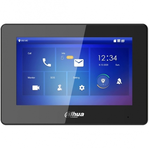 Монитор видеодомофона IP 7 дюймовый DAHUA DHI-VTH5421HB-W фото 1