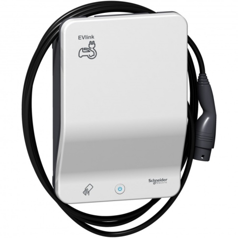 СТАНЦИЯ EVLINK 7kW КАБЕЛЬ T2+RFID фото 1