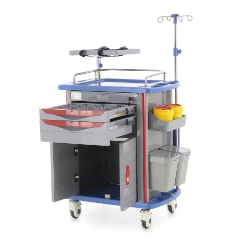 Тележка медицинская Med-Mos ЕТ750-02 ТМ-002АН-00 фото 2