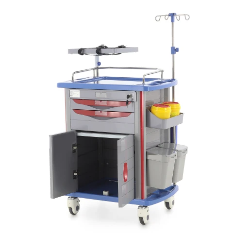 Тележка медицинская Med-Mos ЕТ750-02 ТМ-002АН-00 фото 1