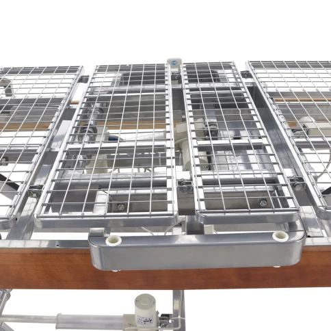 Кровать электрическая Med-Mos DB-2B с поворотным креслом в правую сторону (коричневый) фото 17