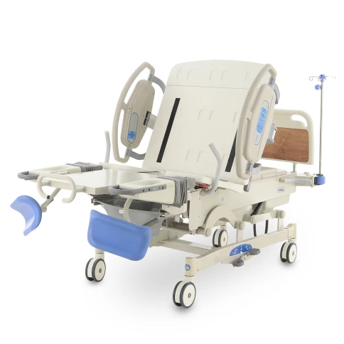 Многофункциональная кровать для родовспоможения XHFJ-1 (МЕ-4019X-01) с расширенной комплектацией и электрическими приводами для комфортных и безопасных родов фото 9