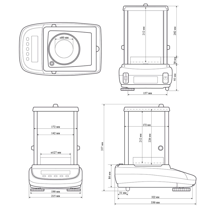 Весы аналитические BEL ENGINEERING HPBG-514Ai фото 2