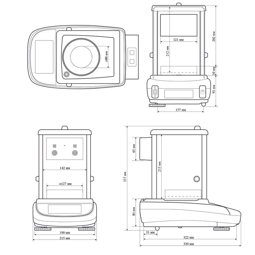 Весы аналитические BEL ENGINEERING M5-HPB-614Ai-ION фото 2